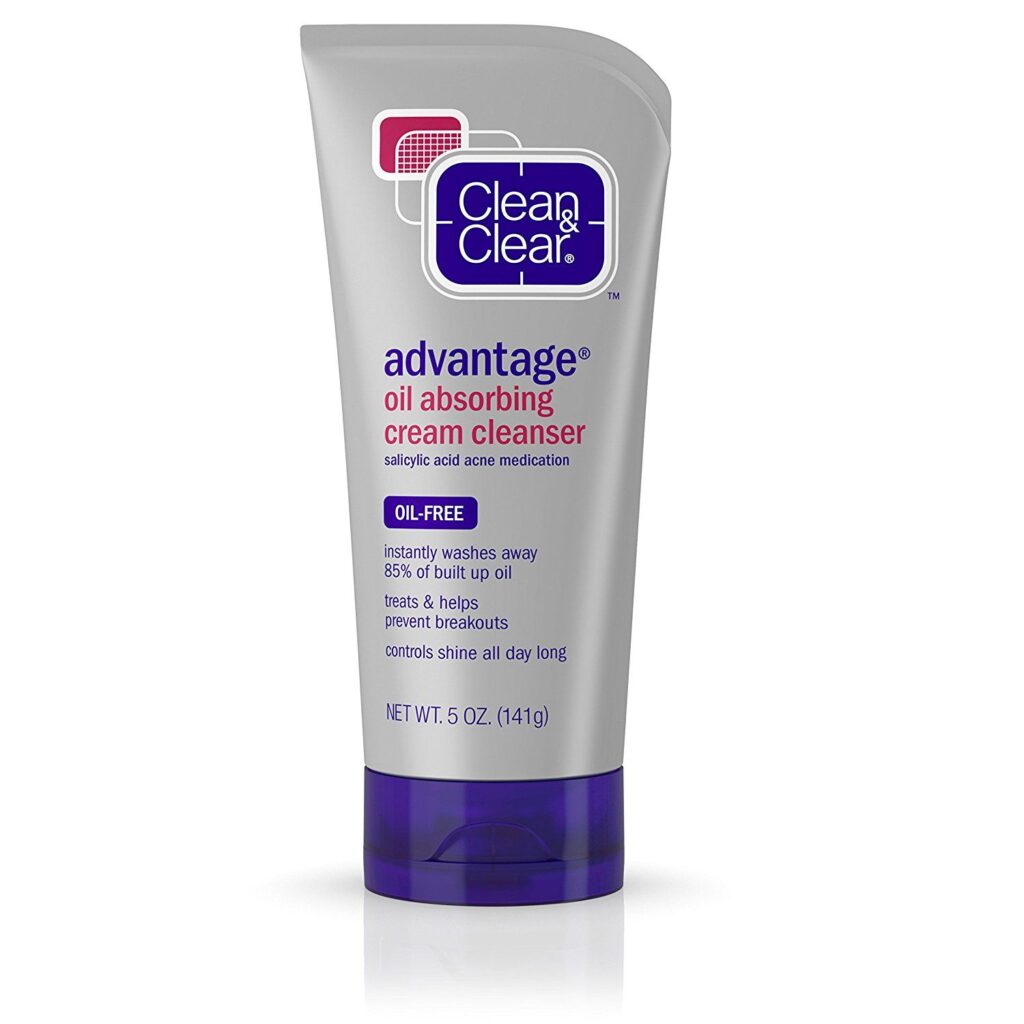 Clean & Clear Oil Absorbing Cream Cleanser